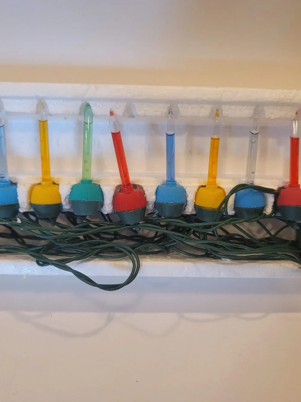 Deluxe Fancy Light Set 10 Miniature Bubble Lights